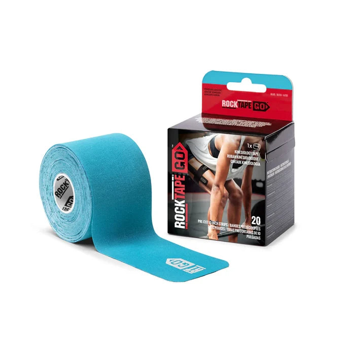 RockTape GO PRECUT Kinesiology Tape
