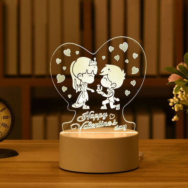 Girl Boy 1 / USB Warm White