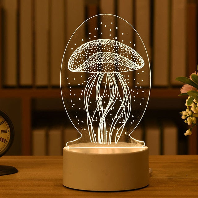 Jellyfish / USB Warm White