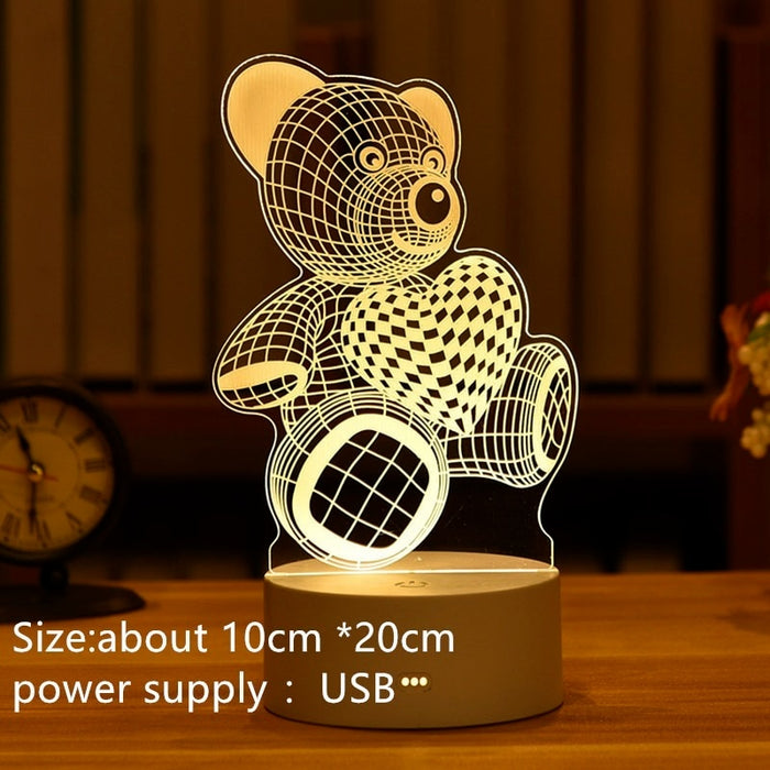 Bear / USB Warm White