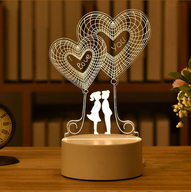 I Love You / USB Warm White