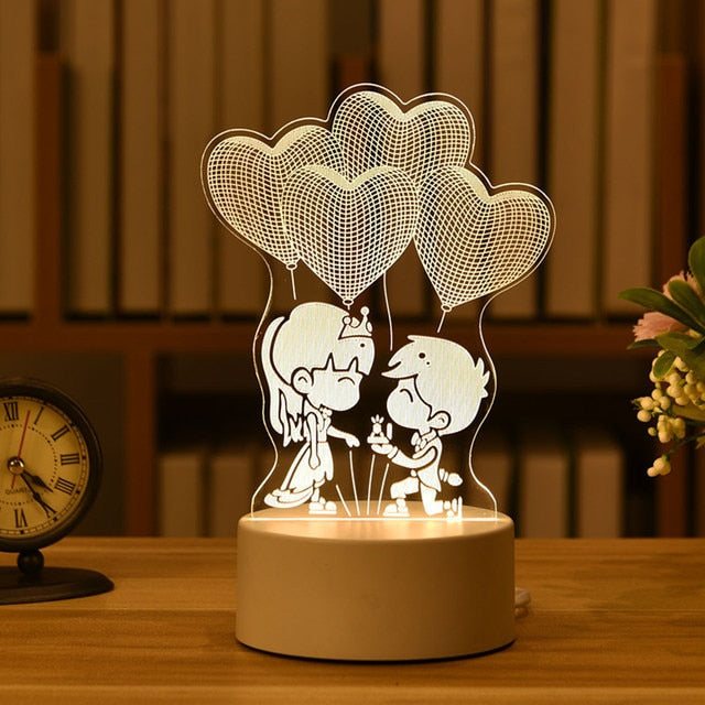 Girl Boy 2 / USB Warm White