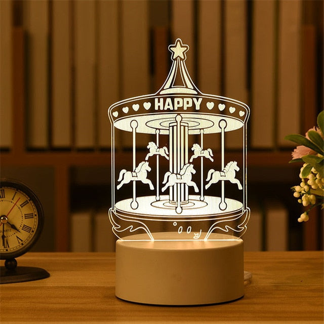 Carousel / USB Warm White