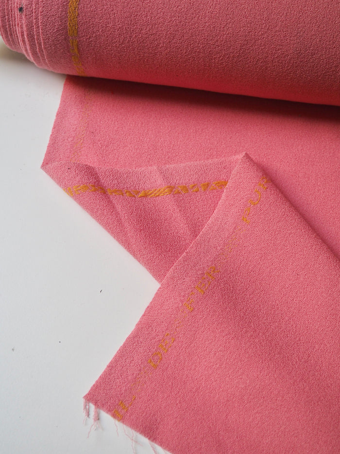 Rosebud Wool Crepe