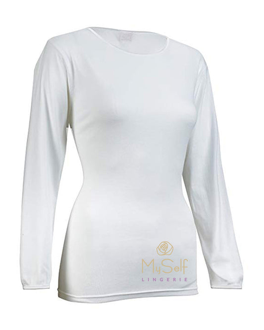 Rosette 9420 Long Sleeve Undershirt MYSELFLINGERIE.COM
