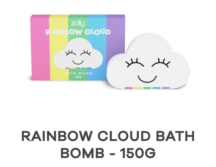 Rainbow Cloud Bath Bomb - NO JEWELLERY