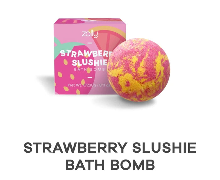 Strawberry Slushie Bath Bomb - NO JEWELLERY