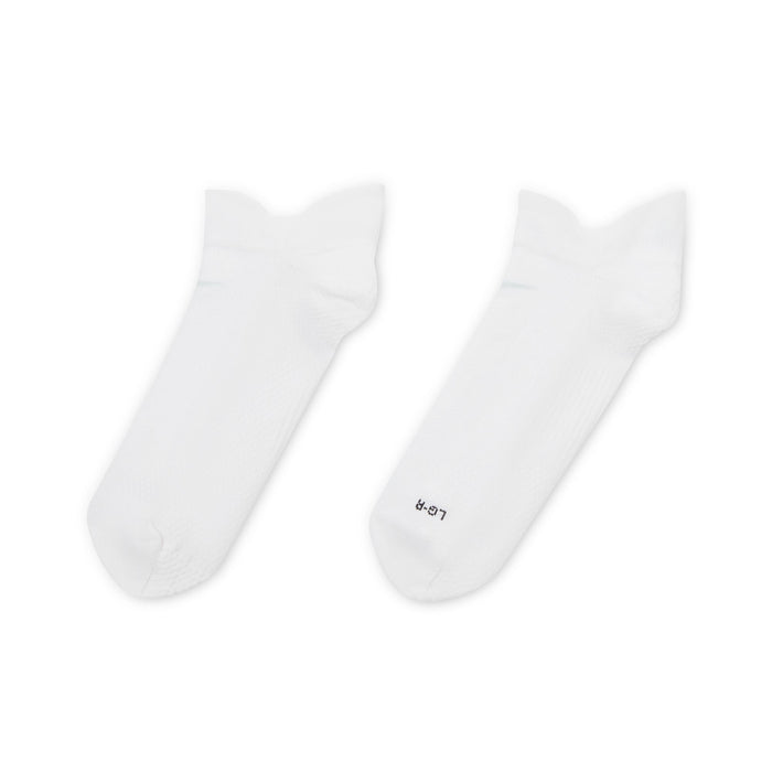 Nike Running Lightweight No-Show Socks (1 Pair) - White/Black/Pure Platinum