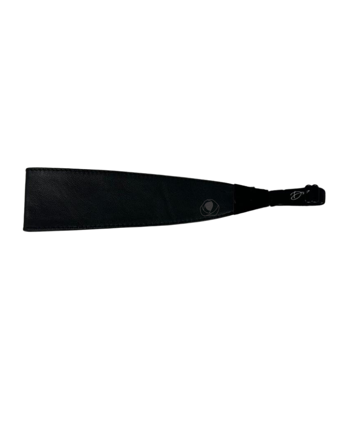 S970B Brown Leather Adjustable Headband
