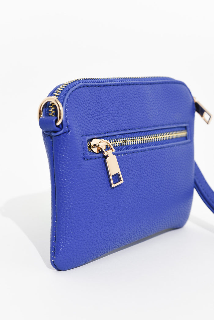 Sally Blue Mini Crossbody Bag