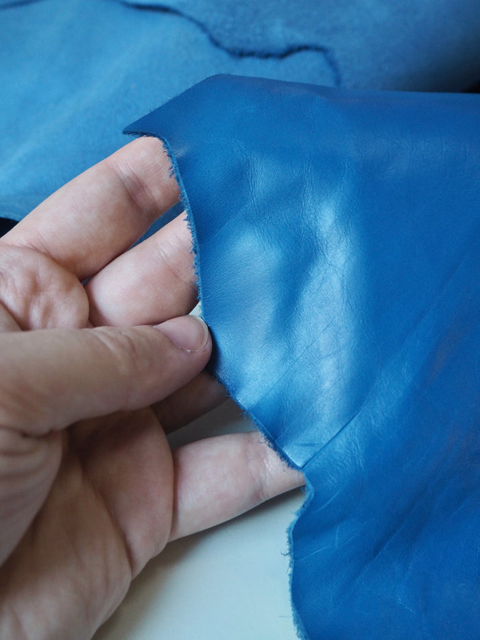 Sapphire Smooth Calfskin