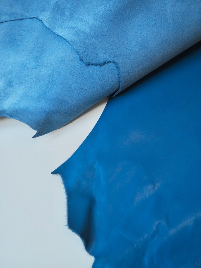 Sapphire Smooth Calfskin