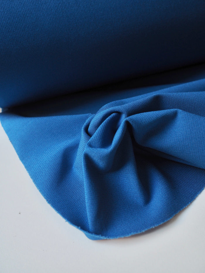 Sapphire Viscose Ponte di Roma Jersey