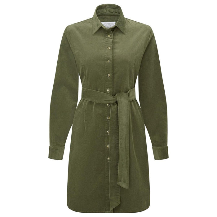 Schoffel Ladies Sage Cord Dress-Women's Clothing-Kevin's Fine Outdoor Gear & Apparel