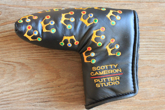 Scotty Cameron 2002 Black Mini Crowns Headcover