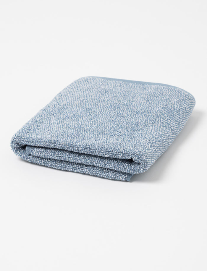 Serviette de bain chinée en coton