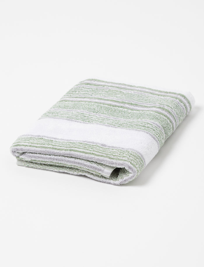 Serviette de bain chinée en coton