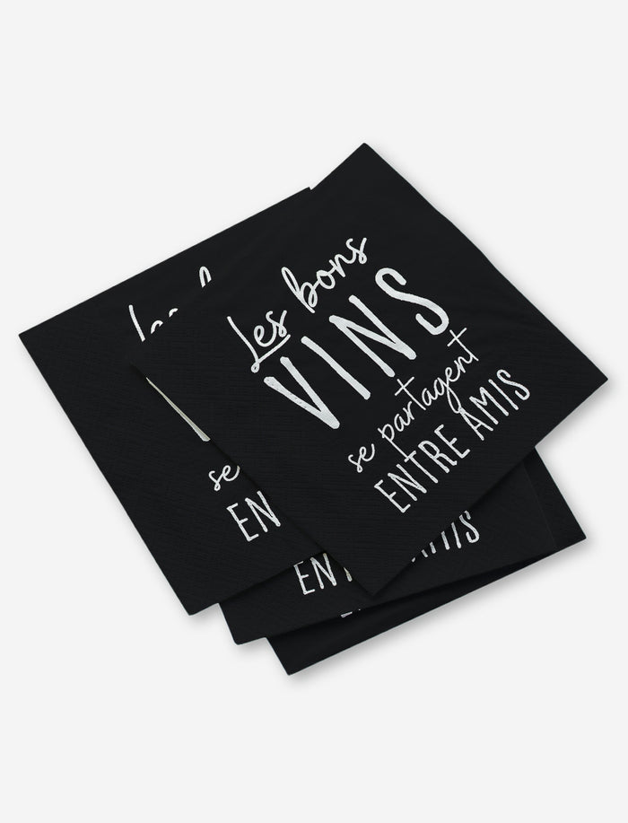 Serviettes de table en papier - paquet de 20