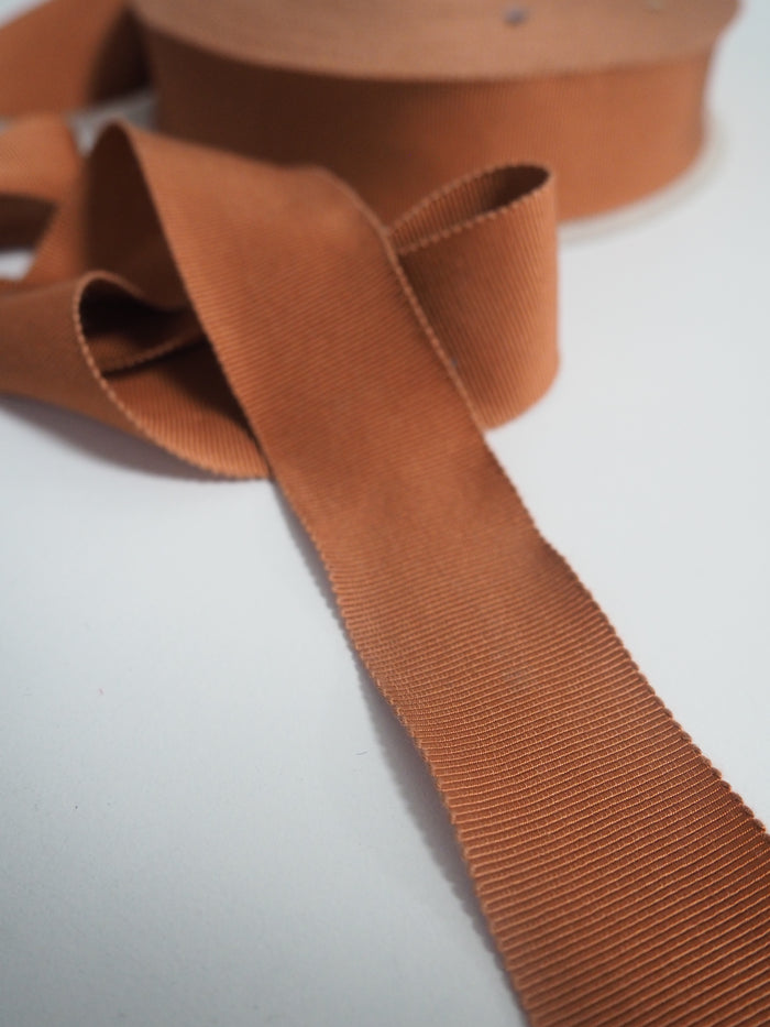 Shindo Light Rust Grosgrain Ribbon 32mm