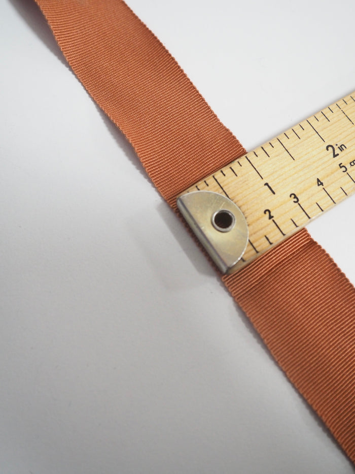 Shindo Light Rust Grosgrain Ribbon 32mm