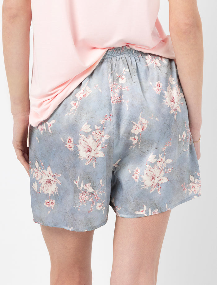 Short de pyjama en satin