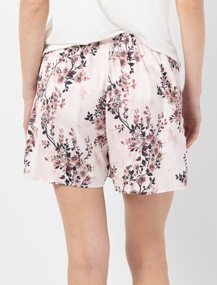Short de pyjama en satin