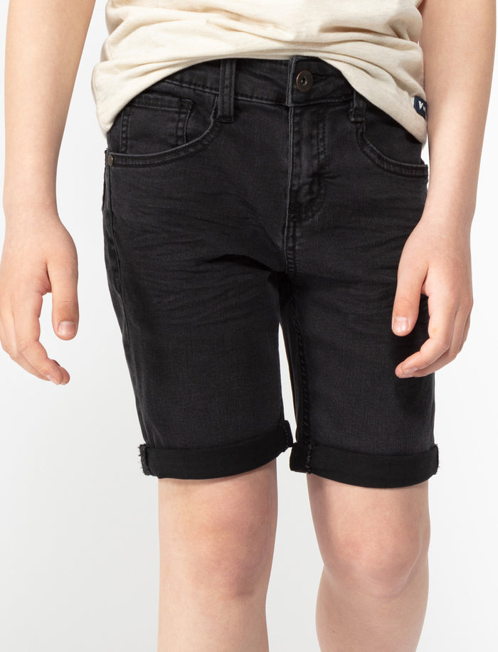 Short en denim extensible