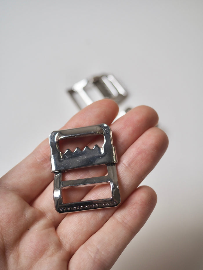 Silver Branded Sliding Ladder Lock 2cm