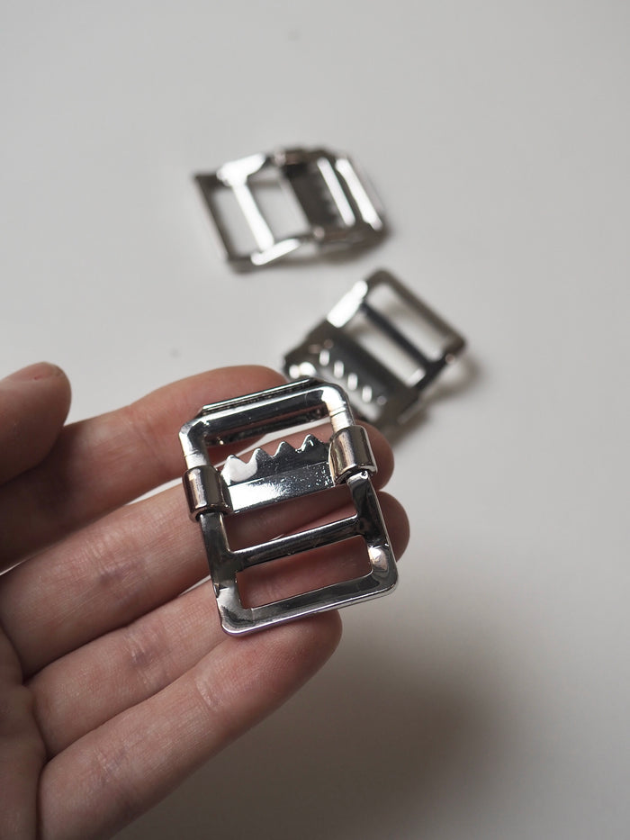 Silver Branded Sliding Ladder Lock 2cm