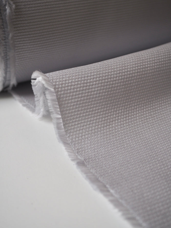 Silver Textured Sateen