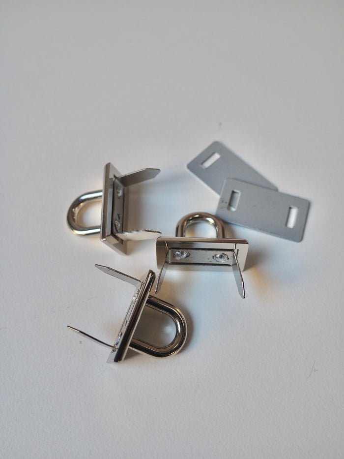 Silver Vertical Loop Strap Attachment