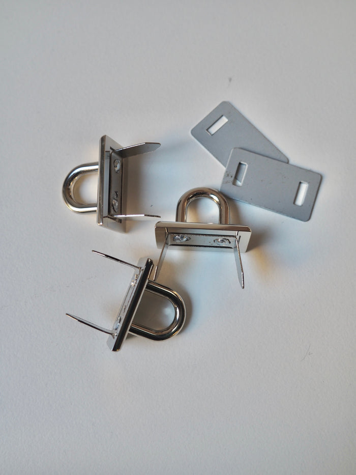 Silver Vertical Loop Strap Attachment