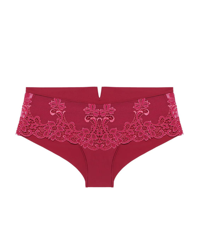 Simone Perele 15C630 Lipstick Saga Boyshort Panty myselflingerie.com