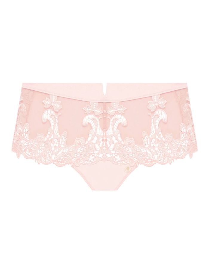Simone Perele 15C630 Pink Nude Saga Boyshort Panty myselflingerie.com