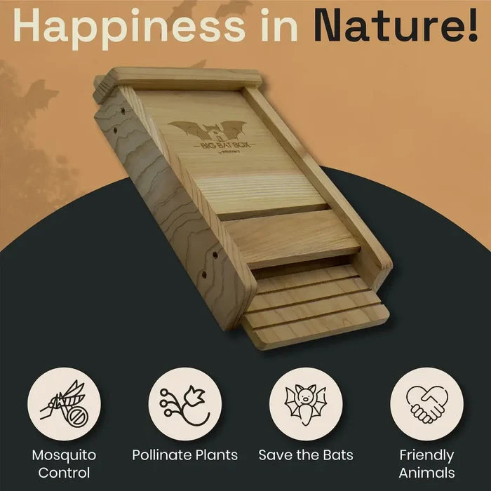 Single Chamber Bat House (Includes Shipping) for mosquito control and wildlife education.
