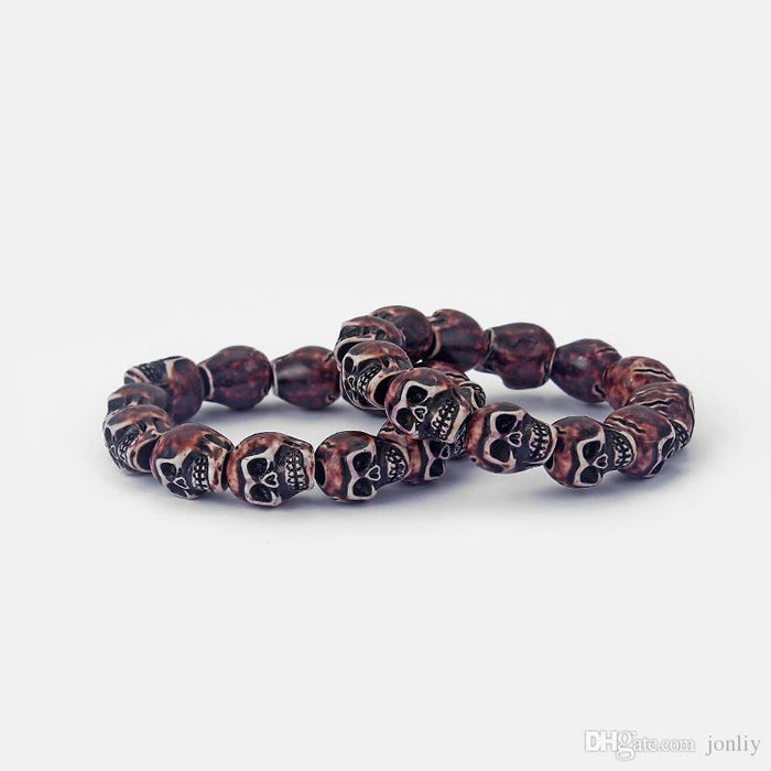 Skull Wristband Bracelet