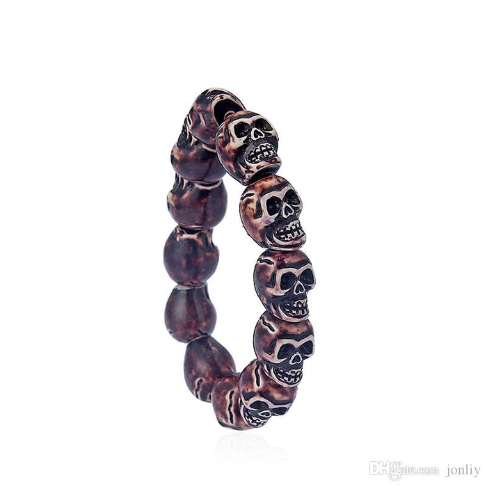 Skull Wristband Bracelet