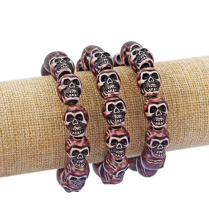 Skull Wristband Bracelet