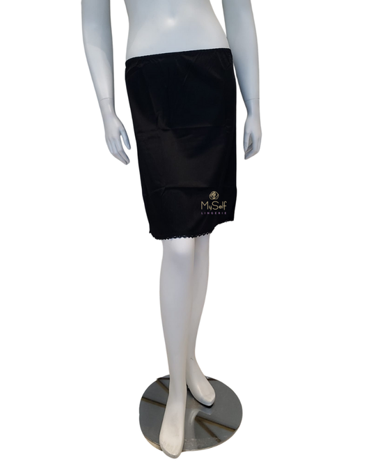 Slimit SLM2570 20" Black Slimit Nylon Half Slip myselflingerie.com