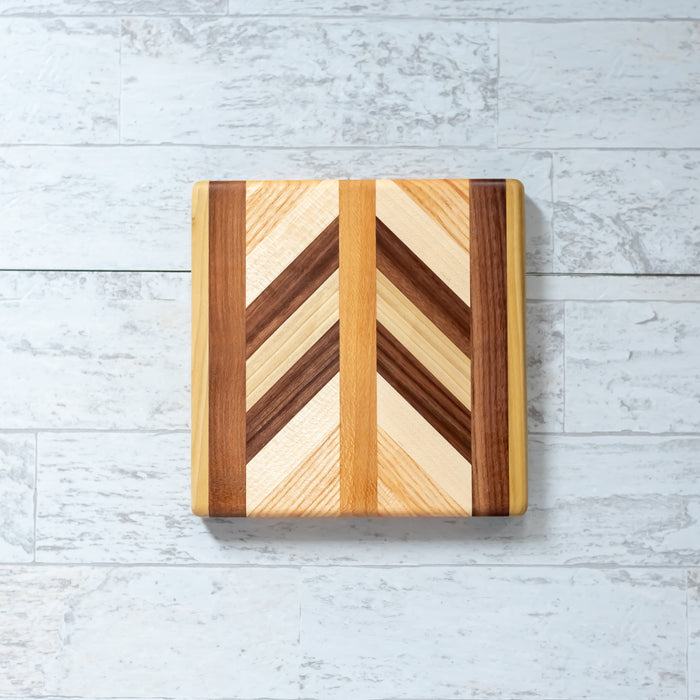 Small Square Herringbone Board - Ali's Wagon