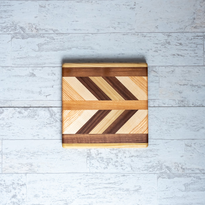 Small Square Herringbone Board - Ali's Wagon