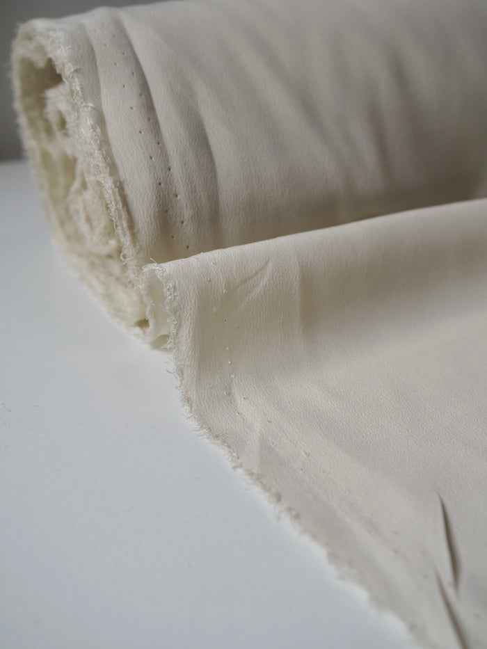 Smoke Silk/Acetate Crepe de Chine