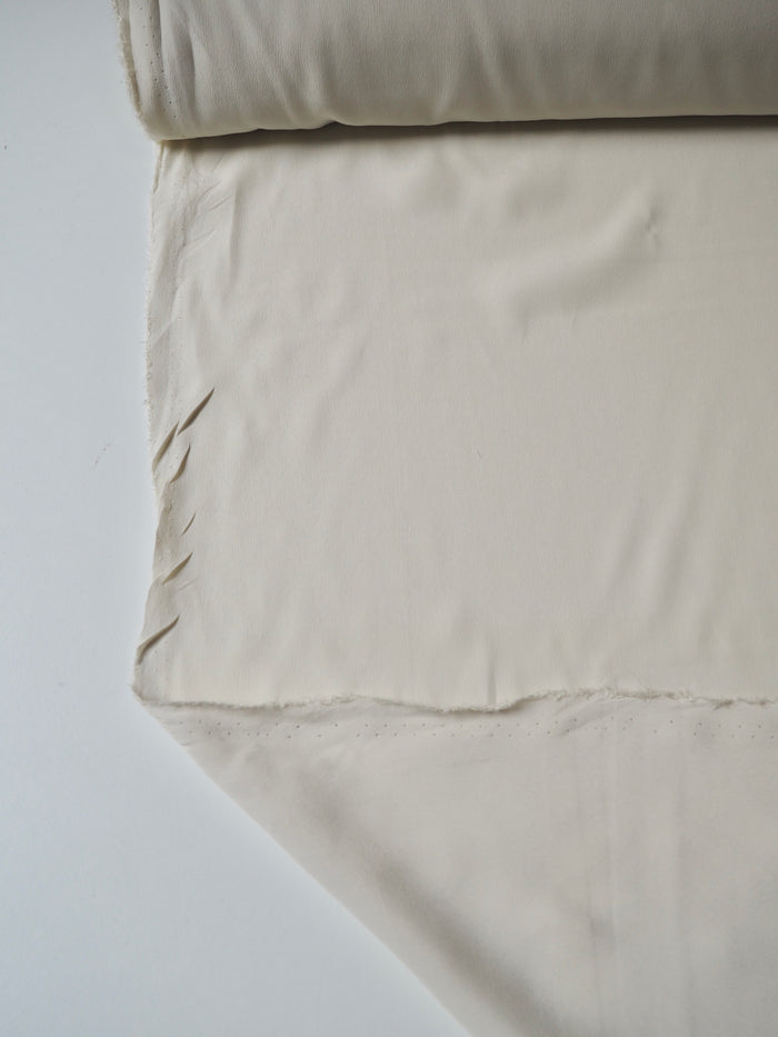 Smoke Silk/Acetate Crepe de Chine