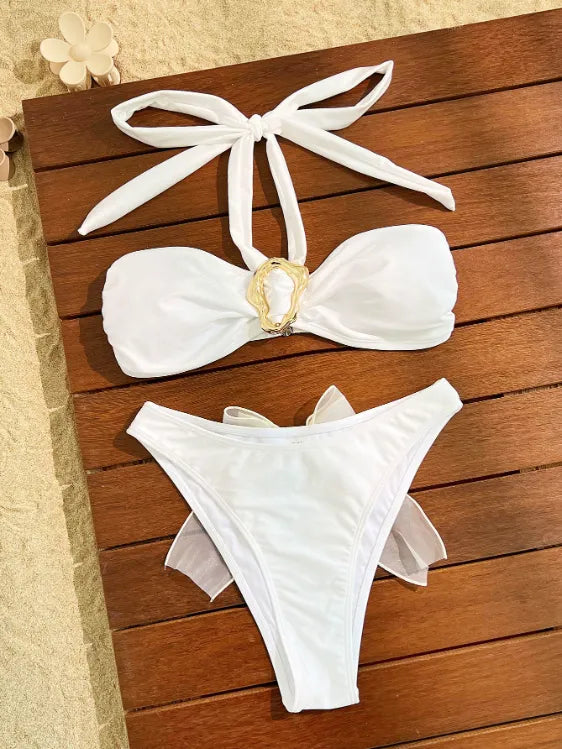 SPARK Adjustable Halter Triangle Swimsuit CHUSG192RX