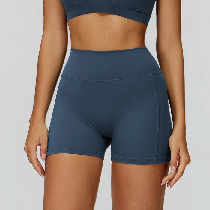 SPARK Back Waist Scrunch Shorts for Women