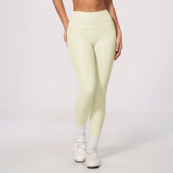 SPARK Color-block Brushed Tummy Control Yoga Leggings ZC9615
