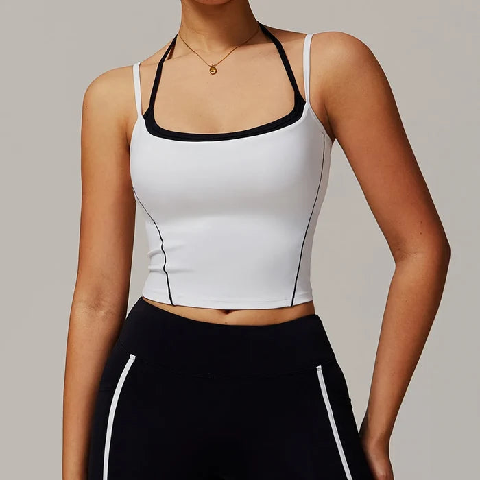 SPARK Color Block Cami Tank Top ZC5009