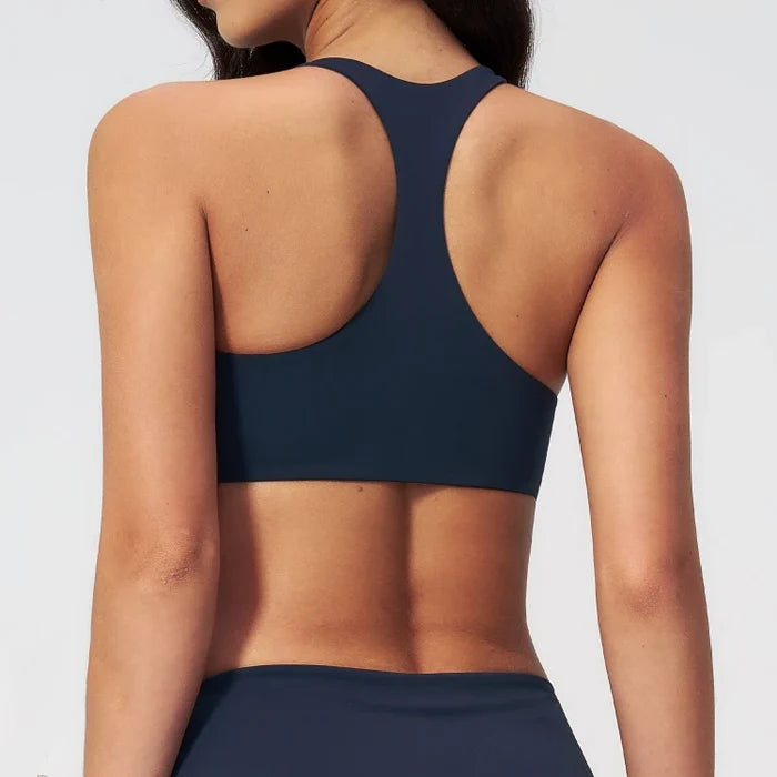 SPARK Contrast Color High Impact Sports Bra ZC3588
