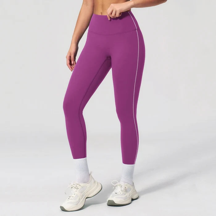 SPARK Contrast Color High Waist Yoga Leggings ZC2036