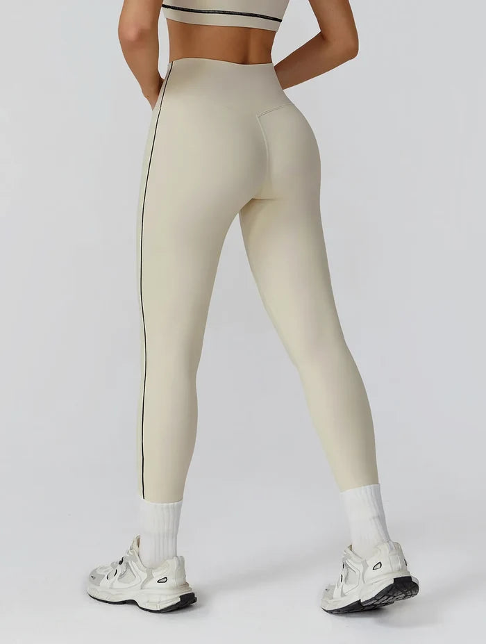SPARK Contrast Color High Waist Yoga Leggings ZC2036